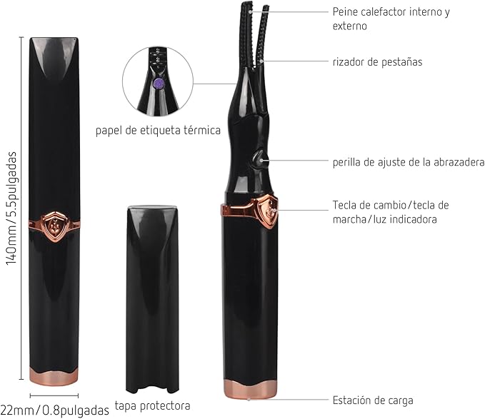 LashRise Pro - Rizador Eléctrico de Pestañas