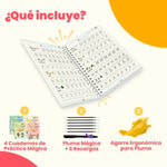 KIT DE 4 CUADERNOS MONTESSORI REUTILIZABLES