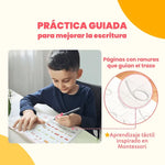 KIT DE 4 CUADERNOS MONTESSORI REUTILIZABLES
