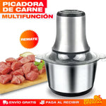 MOLINO PICADOR ELECTRICO DE ACERO INOXIDABLE 2 LITROS - MOLINOX™