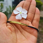 Pulsera Dorada “Dios Tiene el Control” - Envío gratis